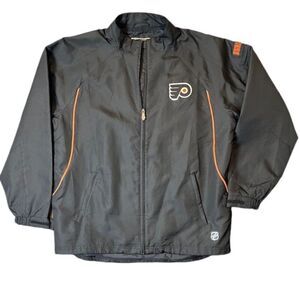 Philadelphia Flyers Reebok Center Ice Collection Black Jacket Men's Size Large